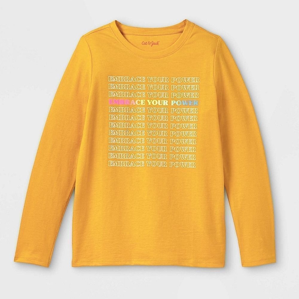 NWT Cat&Jack Long sleeve tee XXL(18)